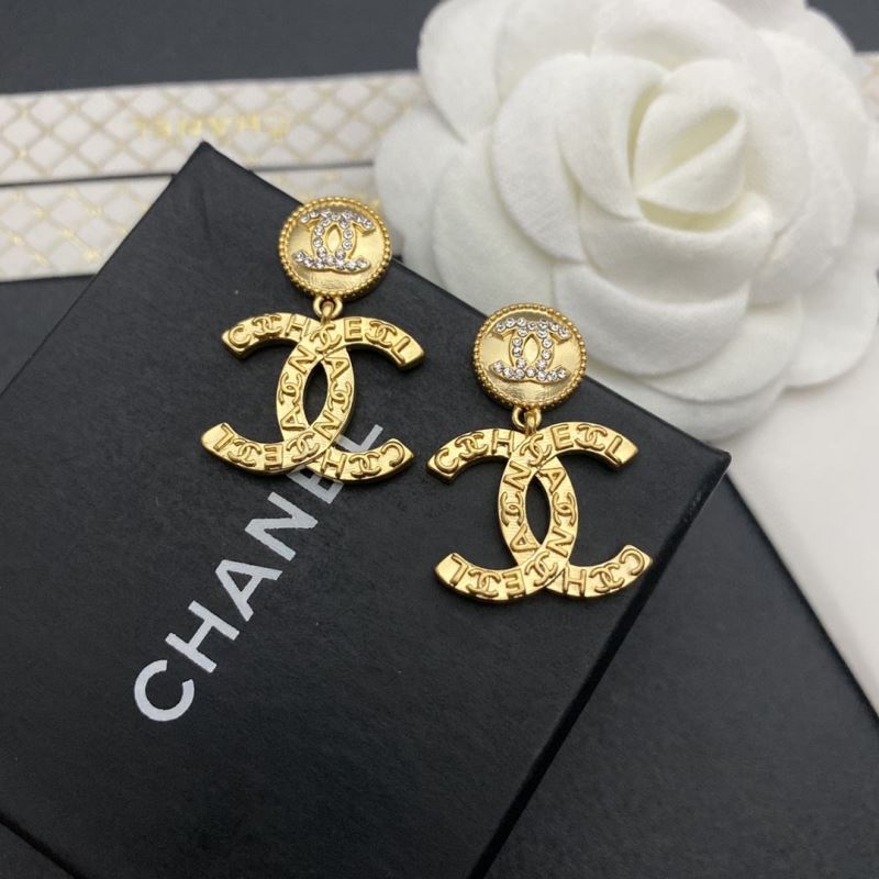 Ch*el earrings